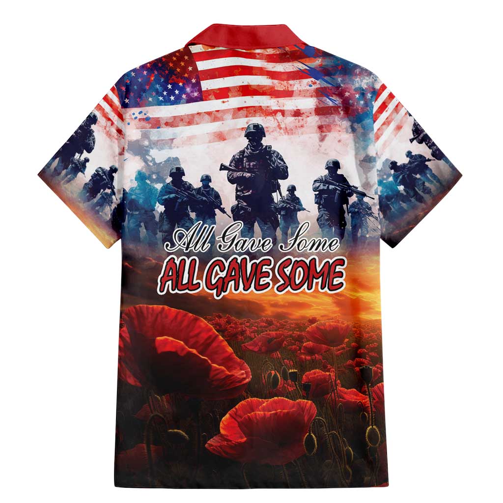 USA Veterans Day Family Matching Mermaid Dress and Hawaiian Shirt All Gave Some With Poppy Patterns - Wonder Print Shop