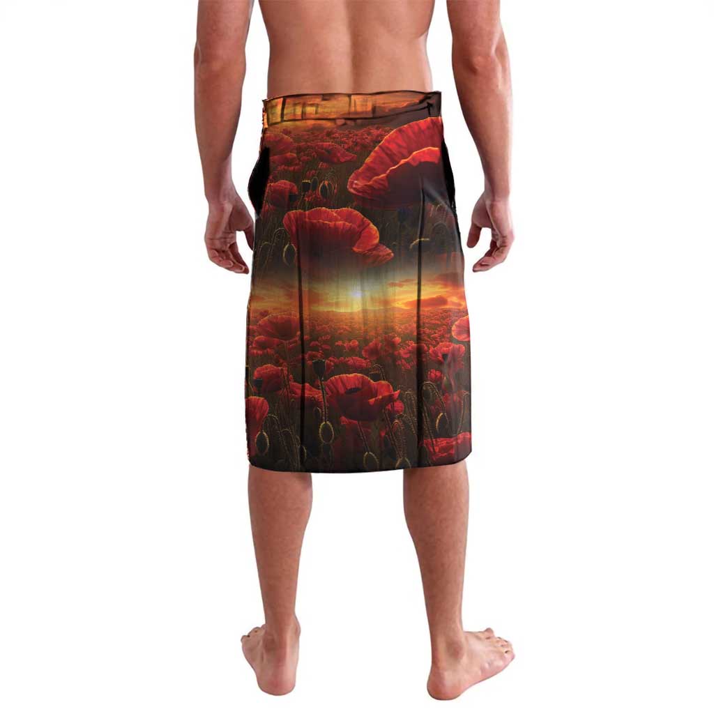 USA Veterans Day Lavalava All Gave Some With Poppy Patterns - Wonder Print Shop