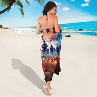 USA Veterans Day Sarong All Gave Some With Poppy Patterns - Wonder Print Shop