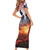 USA Veterans Day Short Sleeve Bodycon Dress All Gave Some With Poppy Patterns - Wonder Print Shop