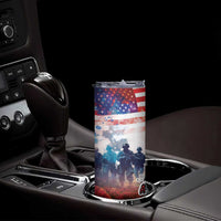 USA Veterans Day Skinny Tumbler All Gave Some With Poppy Patterns - Wonder Print Shop