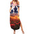 USA Veterans Day Summer Maxi Dress All Gave Some With Poppy Patterns - Wonder Print Shop