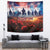 USA Veterans Day Tapestry All Gave Some With Poppy Patterns - Wonder Print Shop