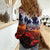 USA Veterans Day Women Casual Shirt All Gave Some With Poppy Patterns - Wonder Print Shop