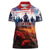 USA Veterans Day Women Polo Shirt All Gave Some With Poppy Patterns - Wonder Print Shop