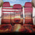 USA Veterans Day Back Car Seat Cover Poppy Flowers With Flag Grunge - Wonder Print Shop