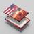 USA Veterans Day Canvas Wall Art Poppy Flowers With Flag Grunge - Wonder Print Shop
