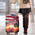 USA Veterans Day Luggage Cover Poppy Flowers With Flag Grunge - Wonder Print Shop