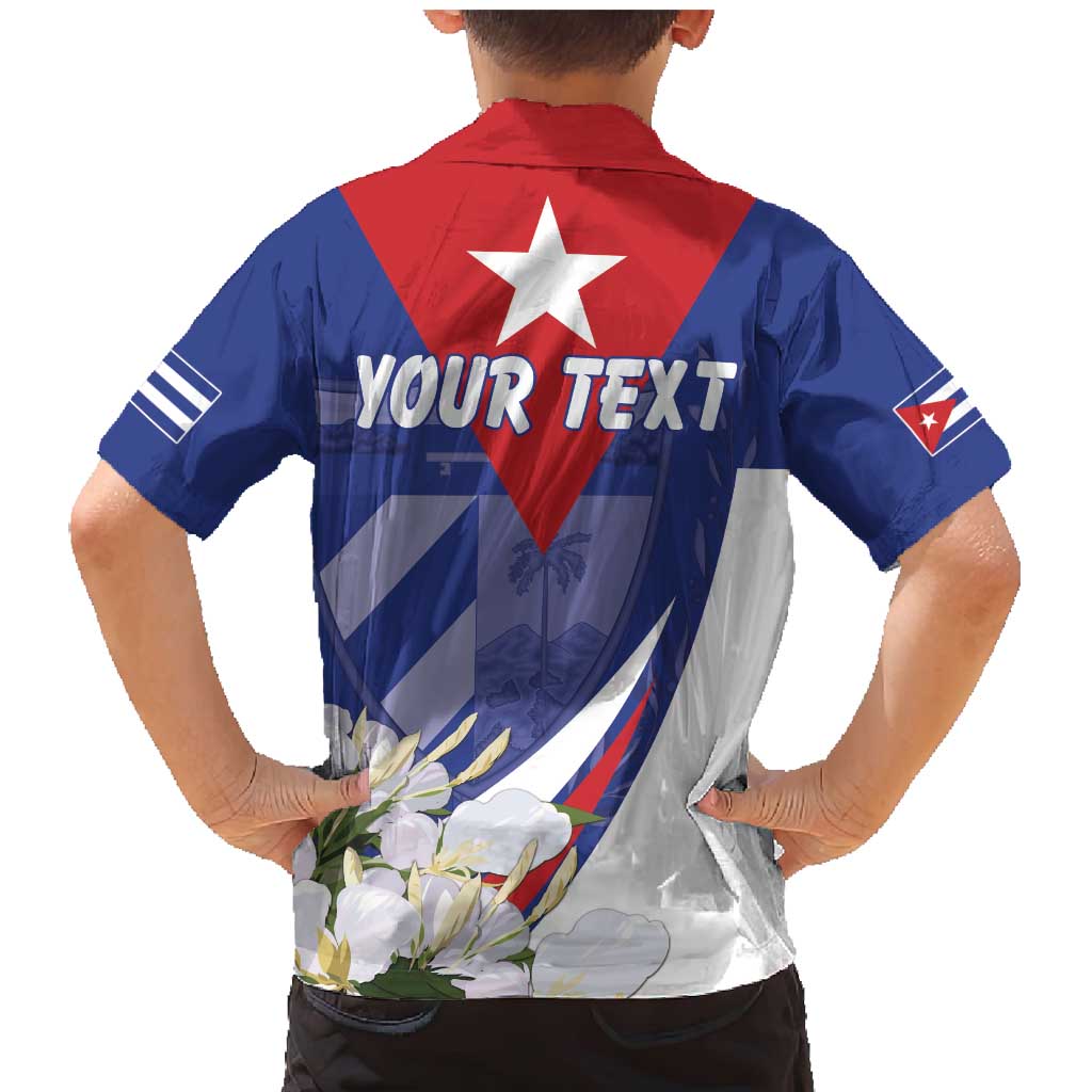 Personalized Cuba Hedychium Coronarium Family Matching Mermaid Dress and Hawaiian Shirt With Coat Of Arms - Wonder Print Shop