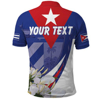 Personalized Cuba Hedychium Coronarium Polo Shirt With Coat Of Arms - Wonder Print Shop