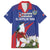 Custom Cuba Independence Day 1868 Family Matching Off The Shoulder Long Sleeve Dress and Hawaiian Shirt Tocororo With White Mariposa - Wonder Print Shop