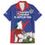 Custom Cuba Independence Day 1868 Family Matching Off Shoulder Short Dress and Hawaiian Shirt Tocororo With White Mariposa - Wonder Print Shop