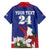 Custom Cuba Independence Day 1868 Family Matching Off Shoulder Short Dress and Hawaiian Shirt Tocororo With White Mariposa - Wonder Print Shop