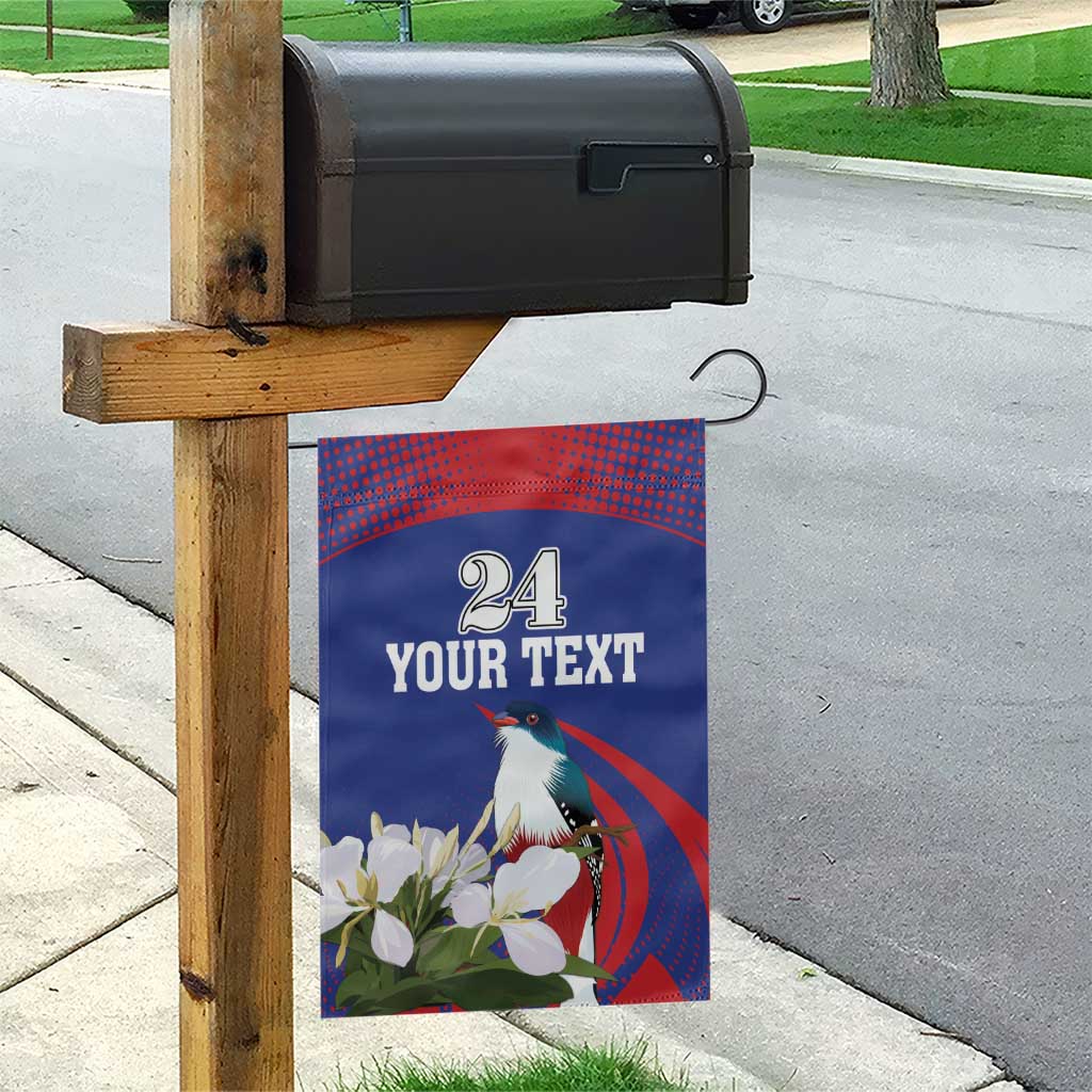 Custom Cuba Independence Day 1868 Garden Flag Tocororo With White Mariposa - Wonder Print Shop