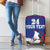 Custom Cuba Independence Day 1868 Luggage Cover Tocororo With White Mariposa - Wonder Print Shop