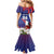 Custom Cuba Independence Day 1868 Mermaid Dress Tocororo With White Mariposa - Wonder Print Shop