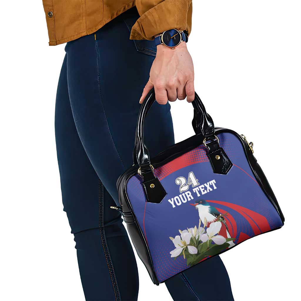 Custom Cuba Independence Day 1868 Shoulder Handbag Tocororo With White Mariposa