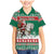 Lithuania Christmas Family Matching Mermaid Dress and Hawaiian Shirt Santa Riding White Horse Linksmu Kaledu - Wonder Print Shop