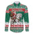 Lithuania Christmas Family Matching Short Sleeve Bodycon Dress and Hawaiian Shirt Santa Riding White Horse Linksmu Kaledu - Wonder Print Shop