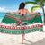 Lithuania Christmas Sarong Santa Riding White Horse Linksmu Kaledu - Wonder Print Shop