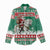 Lithuania Christmas Women Casual Shirt Santa Riding White Horse Linksmu Kaledu - Wonder Print Shop