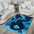 Yule Be Eaten Personalized Area Rug Christmas Cat Jolakotturinn Icelandic - Wonder Print Shop