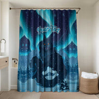 Yule Be Eaten Personalized Bathroom Set Christmas Cat Jolakotturinn Icelandic - Wonder Print Shop