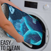 Yule Be Eaten Personalized Bathroom Set Christmas Cat Jolakotturinn Icelandic - Wonder Print Shop