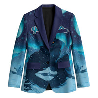 Yule Be Eaten Personalized Blazer Christmas Cat Jolakotturinn Icelandic - Wonder Print Shop