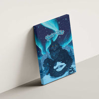 Yule Be Eaten Personalized Canvas Wall Art Christmas Cat Jolakotturinn Icelandic - Wonder Print Shop