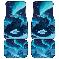 Yule Be Eaten Personalized Car Mats Christmas Cat Jolakotturinn Icelandic - Wonder Print Shop