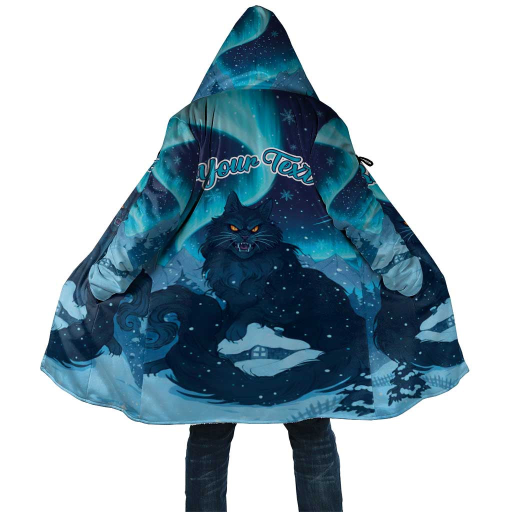 Yule Be Eaten Personalized Cloak Christmas Cat Jolakotturinn Icelandic - Wonder Print Shop