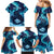 Yule Be Eaten Personalized Family Matching Mermaid Dress and Hawaiian Shirt Christmas Cat Jolakotturinn Icelandic - Wonder Print Shop