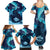 Yule Be Eaten Personalized Family Matching Summer Maxi Dress and Hawaiian Shirt Christmas Cat Jolakotturinn Icelandic - Wonder Print Shop