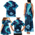 Yule Be Eaten Personalized Family Matching Tank Maxi Dress and Hawaiian Shirt Christmas Cat Jolakotturinn Icelandic - Wonder Print Shop