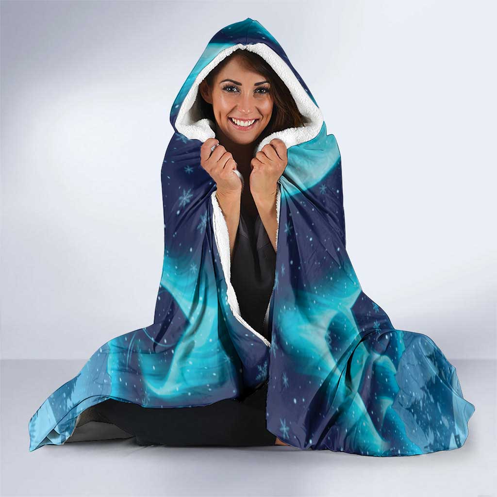 Yule Be Eaten Personalized Hooded Blanket Christmas Cat Jolakotturinn Icelandic - Wonder Print Shop