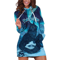 Yule Be Eaten Personalized Hoodie Dress Christmas Cat Jolakotturinn Icelandic - Wonder Print Shop