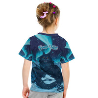 Yule Be Eaten Personalized Kid T Shirt Christmas Cat Jolakotturinn Icelandic - Wonder Print Shop