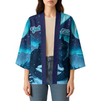 Yule Be Eaten Personalized Kimono Christmas Cat Jolakotturinn Icelandic - Wonder Print Shop