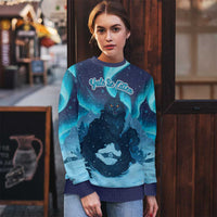 Yule Be Eaten Personalized Ugly Christmas Sweater Christmas Cat Jolakotturinn Icelandic - Wonder Print Shop