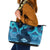 Yule Be Eaten Personalized Leather Tote Bag Christmas Cat Jolakotturinn Icelandic - Wonder Print Shop