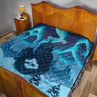 Yule Be Eaten Personalized Quilt Christmas Cat Jolakotturinn Icelandic - Wonder Print Shop