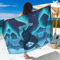 Yule Be Eaten Personalized Sarong Christmas Cat Jolakotturinn Icelandic - Wonder Print Shop