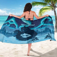 Yule Be Eaten Personalized Sarong Christmas Cat Jolakotturinn Icelandic - Wonder Print Shop