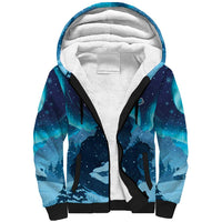 Yule Be Eaten Personalized Sherpa Hoodie Christmas Cat Jolakotturinn Icelandic - Wonder Print Shop