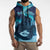 Yule Be Eaten Personalized Sleeveless Hoodie Christmas Cat Jolakotturinn Icelandic - Wonder Print Shop