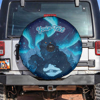 Yule Be Eaten Personalized Spare Tire Cover Christmas Cat Jolakotturinn Icelandic - Wonder Print Shop