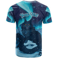 Yule Be Eaten Personalized T Shirt Christmas Cat Jolakotturinn Icelandic - Wonder Print Shop