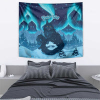 Yule Be Eaten Personalized Tapestry Christmas Cat Jolakotturinn Icelandic - Wonder Print Shop