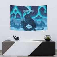 Yule Be Eaten Personalized Tapestry Christmas Cat Jolakotturinn Icelandic - Wonder Print Shop